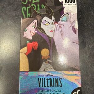 Disney Villains Puzzle – Black, Purple, Gold, Red